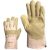 104, PVC/nitril műbőr anyagból sárga, tenyérbéléses védőkesztyű 104-es rakodókesztyű