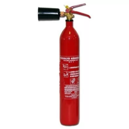 Tűzoltó készülék, Széndioxid gázzaloltó, 2kg-os cerco2