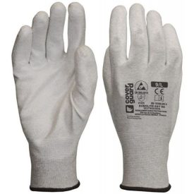 EST90 EUROLITE TENYÉREN PU MÁRTOTT SZÉNSZÁLAS KESZTYŰ