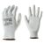 EUROLITE 13P100 FEHÉR PRECÍZIÓS TENYÉREN PU MÁRTOTT KESZTYŰ