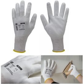   Coverguard 1PULD40 EUROLITE P400 FEHÉR PA munkavédelmi KESZTYŰ