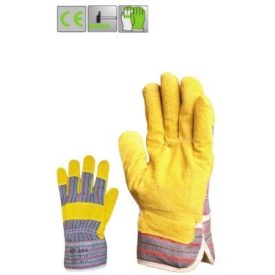   204, Marhahasíték tenyérbéléssel, sárga rakodókesztyű