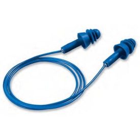   Uvex whisper+ kék színű, detektálható, lamellás füldugó, dobozban (SNR 27 dB)