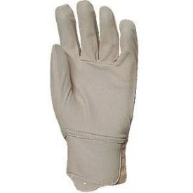   2247-51 Artériavédős, színkecskebőr munkavédelmi kesztyű, gumírozott csuklórésszel