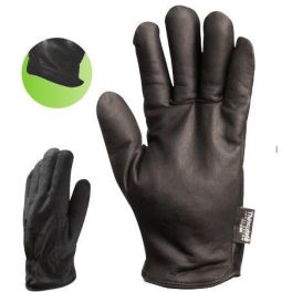Hideg elleni színbőr kesztyűk