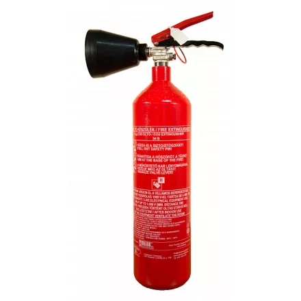 2 KG-OS CO2-VEL OLTÓ TŰZOLTÓ KÉSZÜLÉK + FÉMFÜGGESZTŐ – OLTÁSTELJESÍTMÉNY 34B – KX11-532-AOR (MOB)