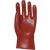 3519-20 PVC 27 cm-es piros sav-, lúg-, benzinálló munkavédelmi kesztyű
