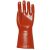 3619-20 PVC  36 cm-es piros sav-, lúg-, benzinálló munkavédelmi kesztyű