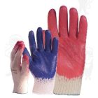 Piros latex duplaszálas, kötött cérnakesztyűre mártva 3850-es***KIFUTÓ***