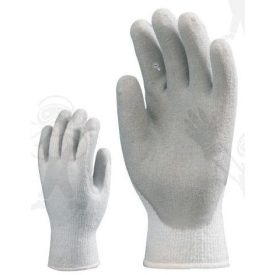   3874-75 MÁRTOTT TÉLI, SZÜRKE LATEX munkavédelmi KESZTYŰ, BOLYHOS BELSŐVEL