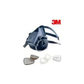   A2P3 álarc szett: 7500-as félálarc (1db)+6055 (2db)+5935 (4db)+501 (2db) 3M 7523