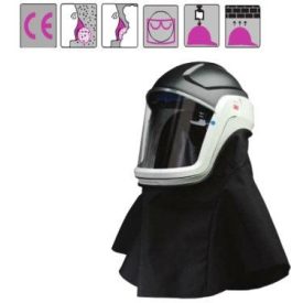   védősisak arcszigeteléssel, CorduraŽ nyak- és vállvédővel