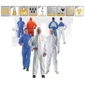   3M 4530 SMMMS pp, antisztatikus, veszélyes porok, fröccsenő folyadékok ellen, kék/fehér szín, 55 g/