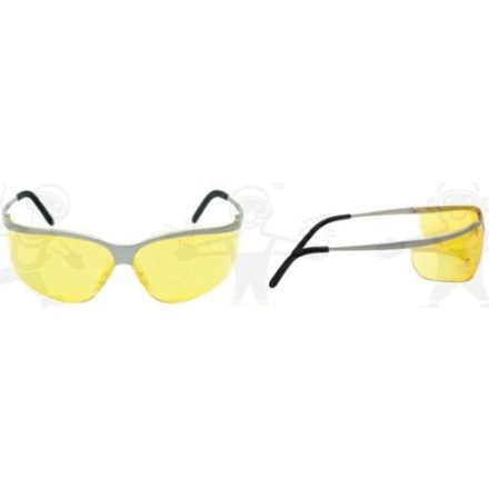 Metaliks Sport sárga lencse, szilikon orrnyereg, gumis szárvég 60146-os