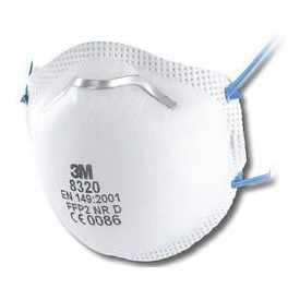 3M_8320, FFP2 NR D részecskeszűrő félálarc 3M 8320