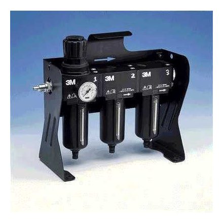 3M Aircare 500GR légszűrő egység nyomólevegős készülékhez: álló kivitel csatlakozó nélkül