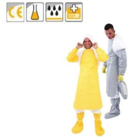 Tychem C karvédő, 50 cm        / db