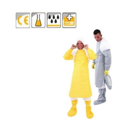 Tychem C karvédő, 50 cm        / db