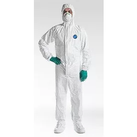 Tyvek Labo cipővédős, antisztatikus overall , Kezeslábas