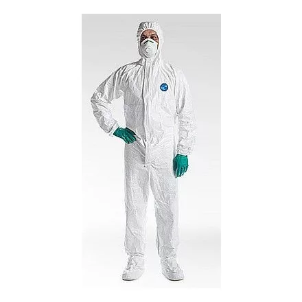 Tyvek Labo cipővédős, antisztatikus overall , Kezeslábas