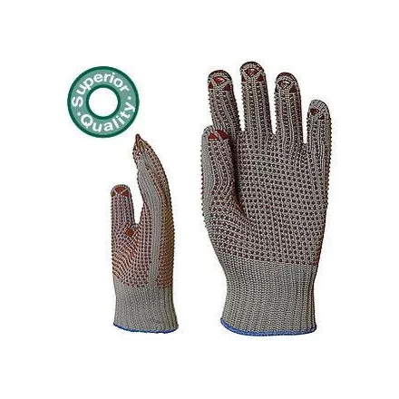 Vastag, kopásálló, hosszú élettartamú, 100% poliamid (nylon) védőkesztyű 4390-es