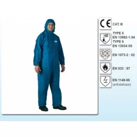   SMS®  Fire Retardant 44133-35 kék, láng ellen overall, Kezeslábas