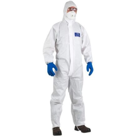 COVERPRO 5M20 MUNKAVÉDELMI OVERALL, FEHÉR 44305, XXL-es