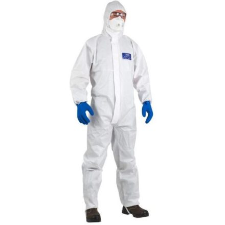 COVERPRO 5M30 MUNKAVÉDELMI OVERALL, FEHÉR 44326, XXXL-es