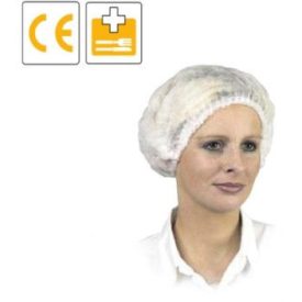   45621, Polipropilén kék eü. csíksapka, szellőző                 100 db/ doboz