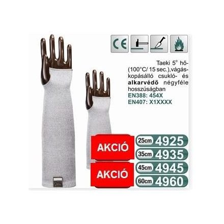 4960, Hő- és emelt szinten vágásbiztos Taeki®  karvédő (4960), 60 cm