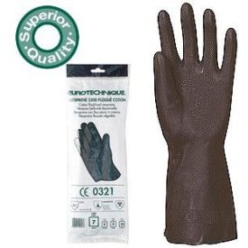   5310, Vegyszer-, oldószerálló neoprén kesztyű, fekete 5307-11-es