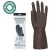 5310, Vegyszer-, oldószerálló neoprén kesztyű, fekete 5307-11-es