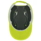 Baseballsapka beépített protektorral, fejbeütődés ellen, 7 féle színben 57300-as (sárga, piros, narancssárga, zöld, kék, fluo sárga, fekete)