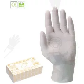   5816-20 Latex púder nélküli vizsgálókesztyű munkavédelmi kesztyű 100 db