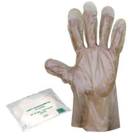   0005 Polietilén fóliakesztyű, 100 db 5949 vagy 5950, Egyszerhasználatos