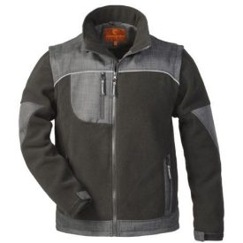   Coverguard munkaruha XAUSB AUSTRU 2/1-ben fekete polár pulóver, 320 g/m2, levehető ujjak, rejtett k