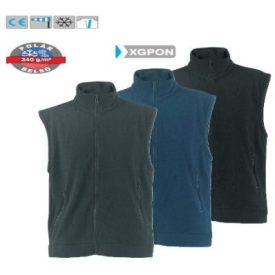 POLÁR Munkásmellény, fekete