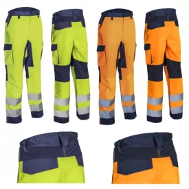   Coverguard 5HBA1 HIBANA HV NARANCS/SÖTÉTKÉK JÓL LÁTHATÓSÁGI DERÉKNADRÁG "M"