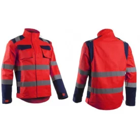  5HBJ130 Coverguard HIBANA JÓLLÁTHATÓSÁGI PIROS/KÉK MUNKAVÉDELMI KABÁT