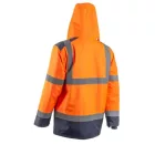 5KAP17000L KAZAN KOMBINÁLHATÓ 4/1 HI-VIZ NARANCS MUNKAVÉDELMI ESŐKABÁT L