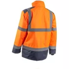 5KAP17000M KAZAN KOMBINÁLHATÓ 4/1 HI-VIZ NARANCS MUNKAVÉDELMI ESŐKABÁT M