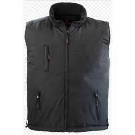   LEMAN FEKETE KIFORDÍTHATÓ POLÁR Munkásmellény  (5LEMNS)***KIFUTÓ***