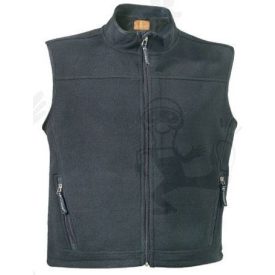   SOFT fekete cipzáros polármellény 5SOFT ***KIFUTÓ*** Munkásmellény