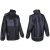 5WAN010 Coverguard WANI FEKETE/SZÜRKE 3/1 RIPSTOP TÉLIKABÁT "S"