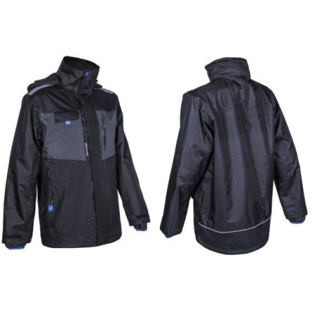 5WAN010 Coverguard WANI FEKETE/SZÜRKE 3/1 RIPSTOP TÉLIKABÁT