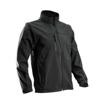 5YANDM Yang 2/1 fekete softshell dzseki M