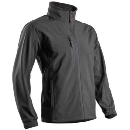 5YANS10M,  YANG II PIROS FÉRFI SOFTSHELL FELSŐ, YKK CIPZ_M
