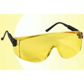   60336, Lux Optical munkavédelmi védöszemüveg Verilux 60336-os sárga lencsével és oldalvédővel
