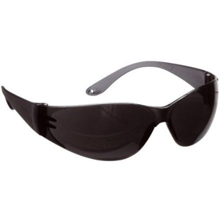 60554, Lux Optical Pokelux munkavédelmi védőszemüveg, füstszínű lencse, karcmentes, páramentes