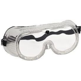   60590, Lux optical Monolux gumipántos, víztiszta polikarbonát, szellőzőlyukakkal 60590-es